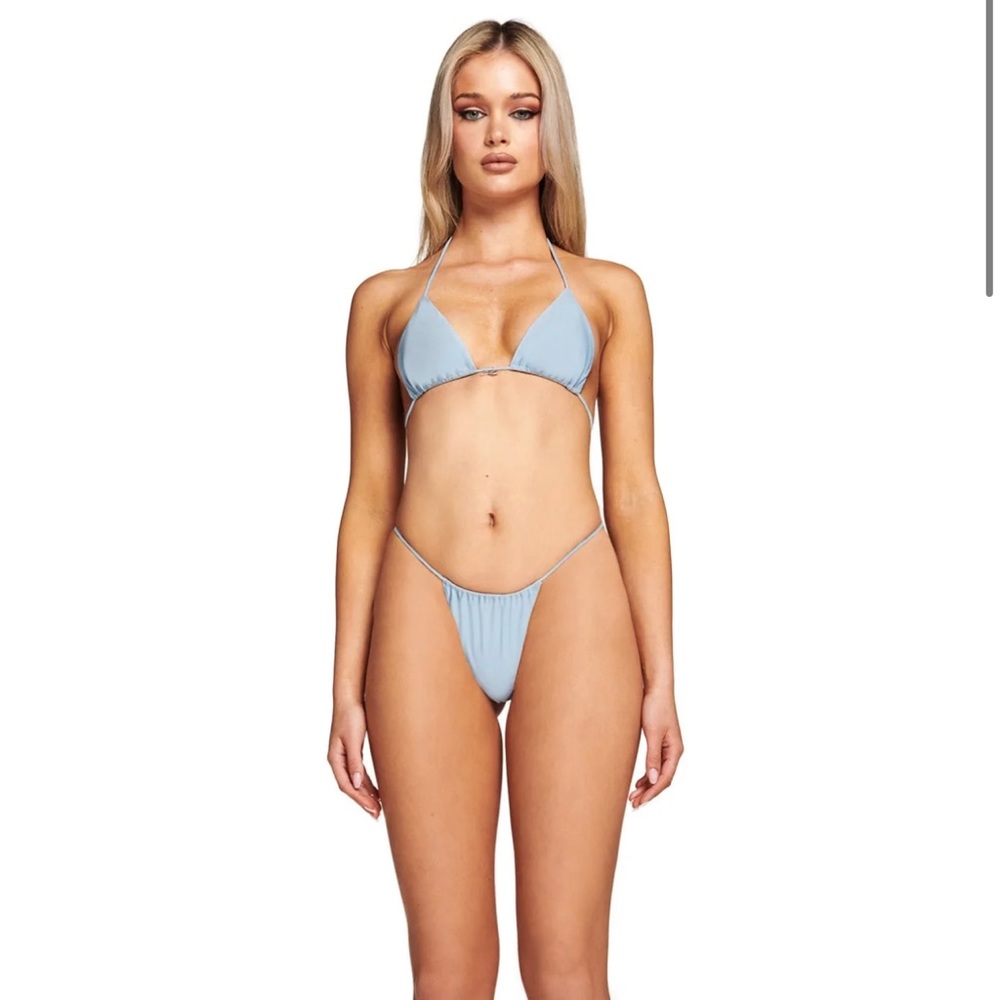 I.AM.GIA Bambi Bikini Top & Bottom Set S Blue